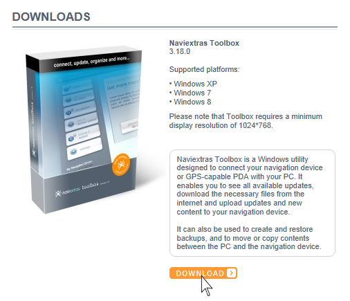 naviextras toolbox download